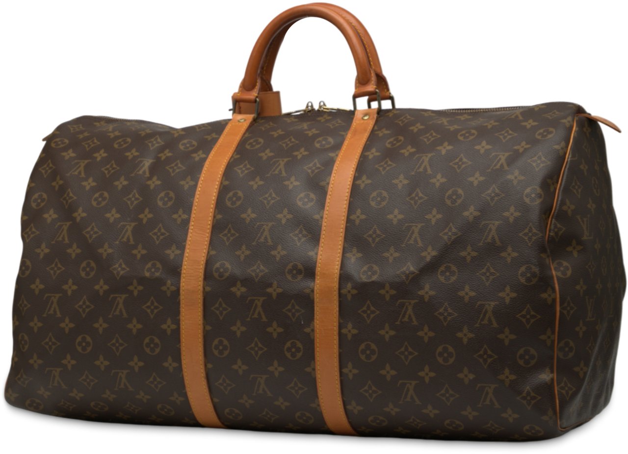 Louis Vuitton Monogram Keepall 60 Bruin