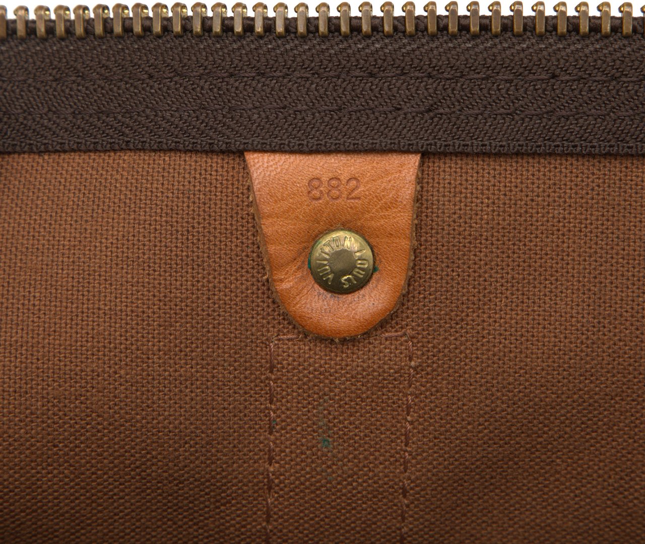 Louis Vuitton Monogram Keepall 60 Bruin