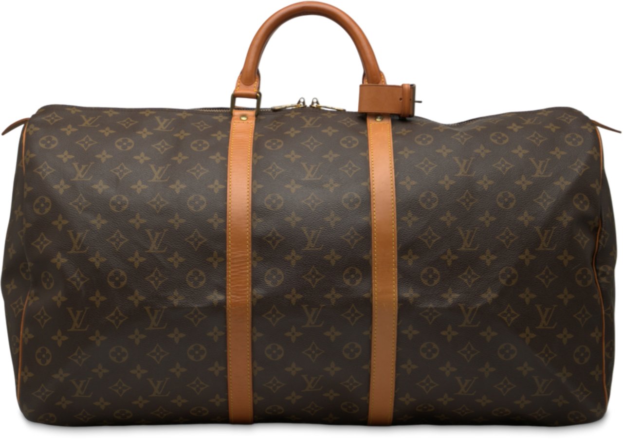 Louis Vuitton Monogram Keepall 60 Bruin