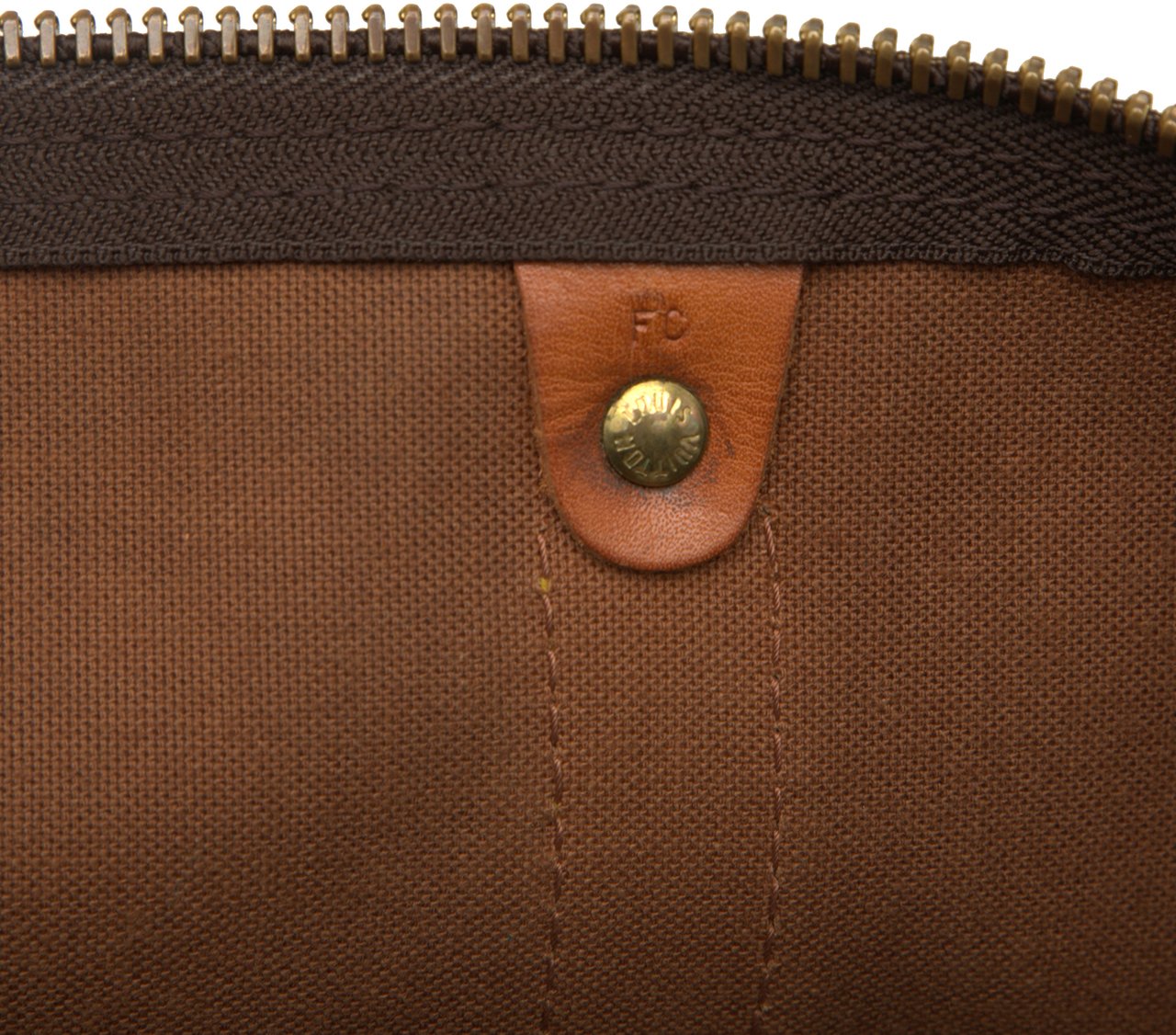 Louis Vuitton Monogram Keepall 60 Bruin