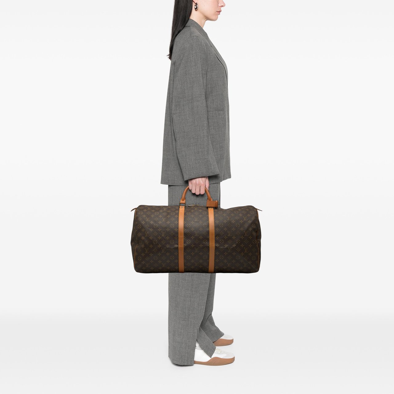 Louis Vuitton Monogram Keepall 60 Bruin