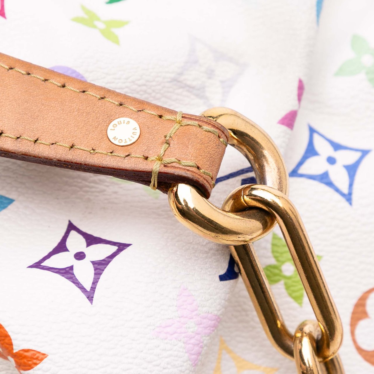Louis Vuitton Monogram Multicolore Judy GM Wit