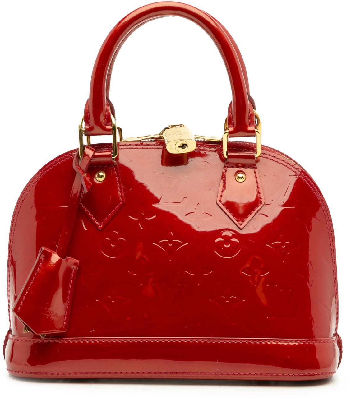 Louis Vuitton Monogram Vernis Alma BB Rood