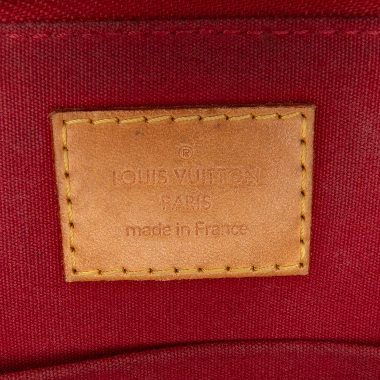 Louis Vuitton Monogram Vernis Alma BB Rood