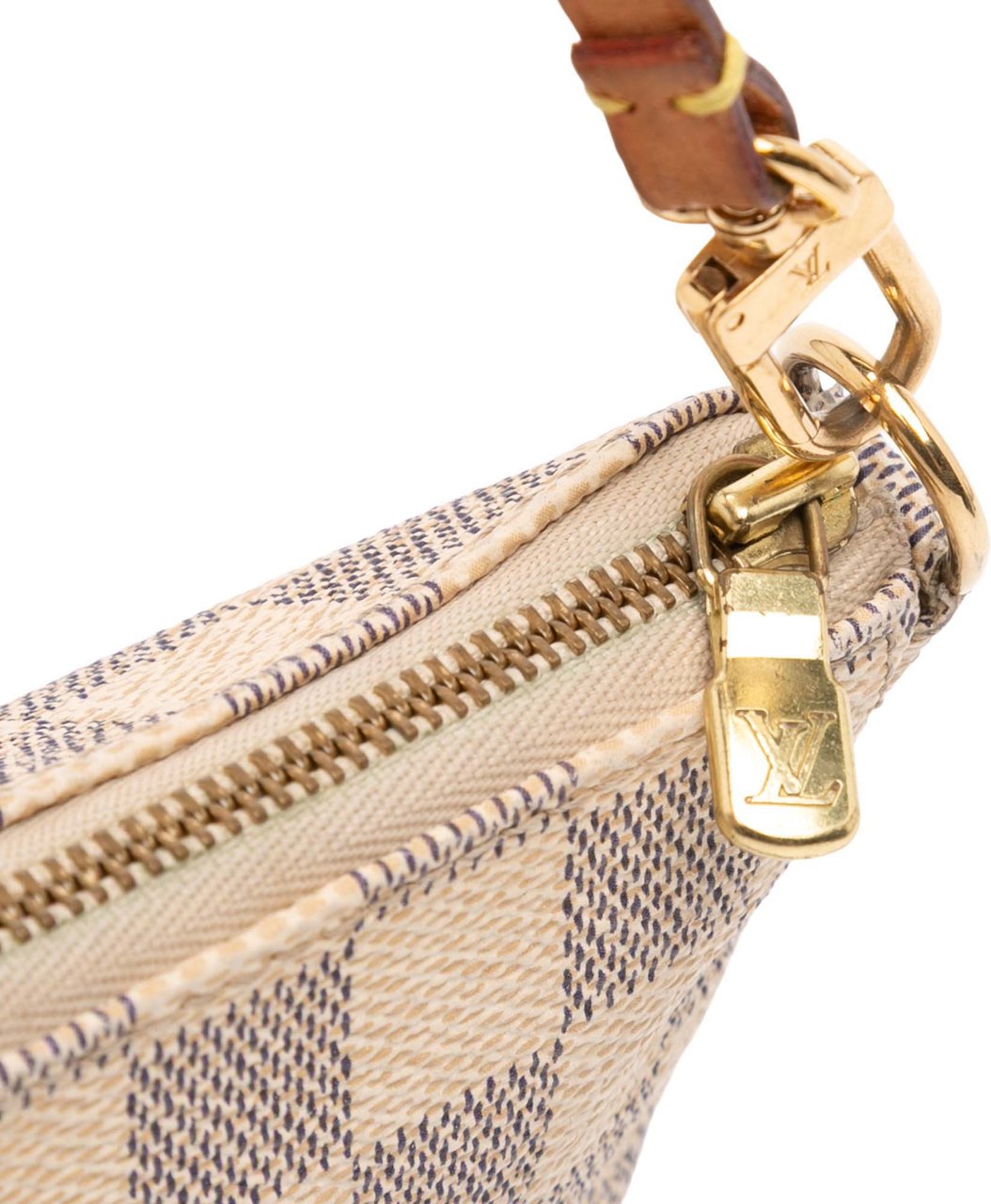 Louis Vuitton Damier Azur Pochette Accessoires Wit