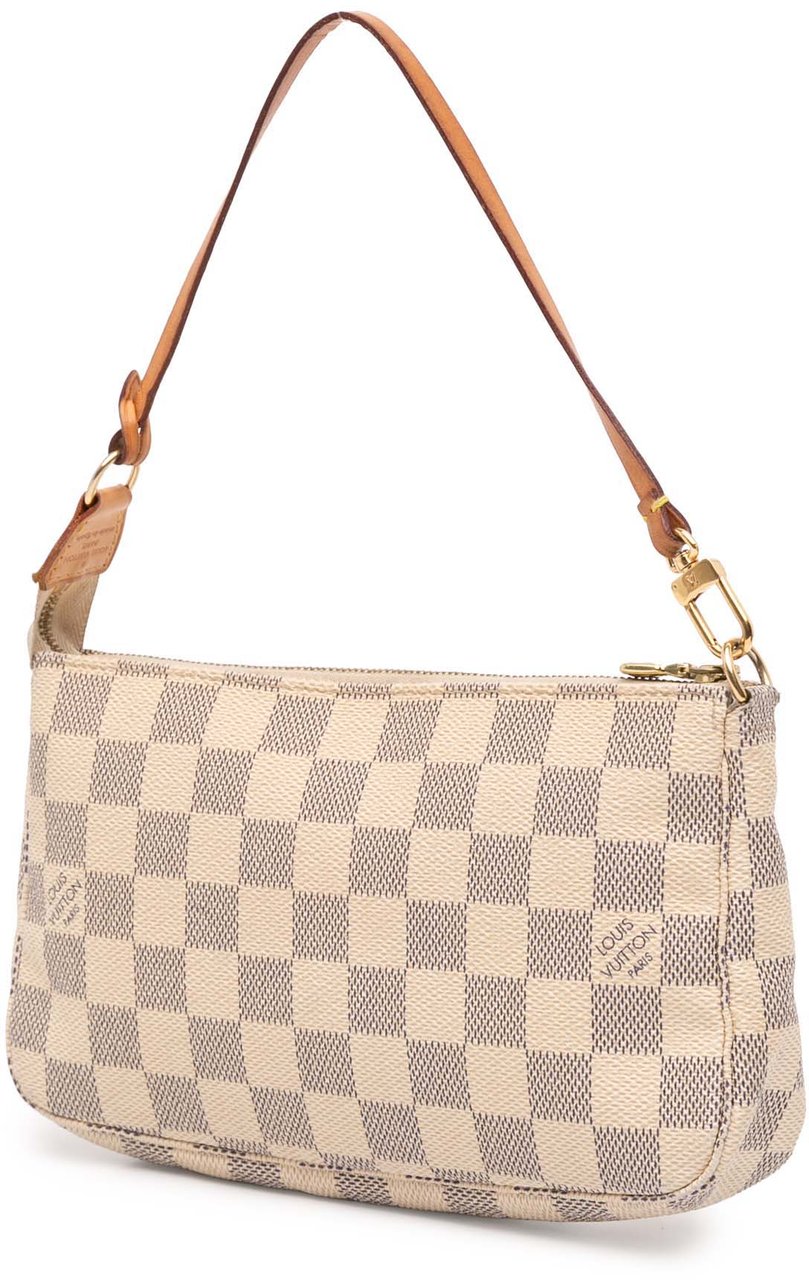 Louis Vuitton Damier Azur Pochette Accessoires Wit