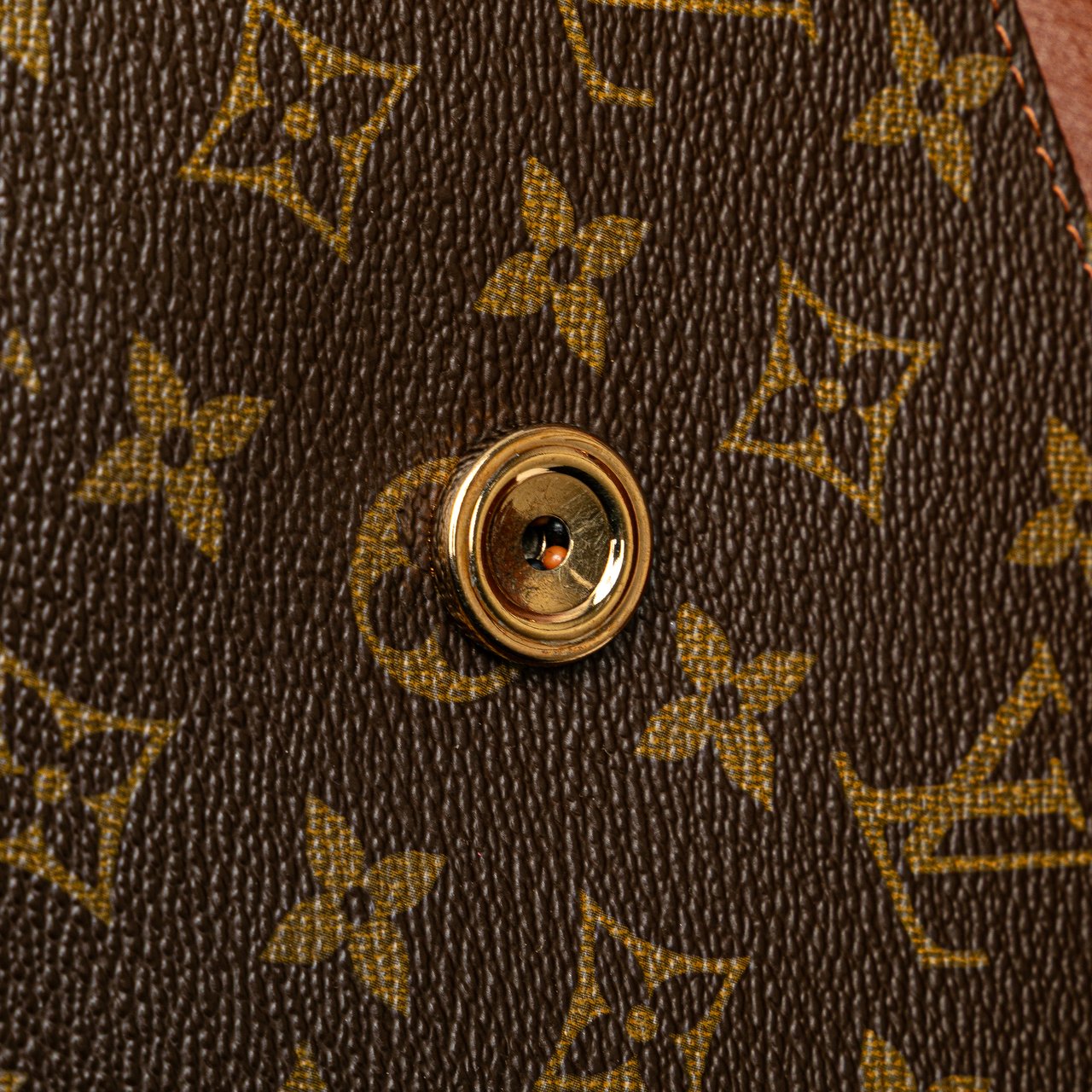Louis Vuitton Monogram Pochette Dame GM Bruin