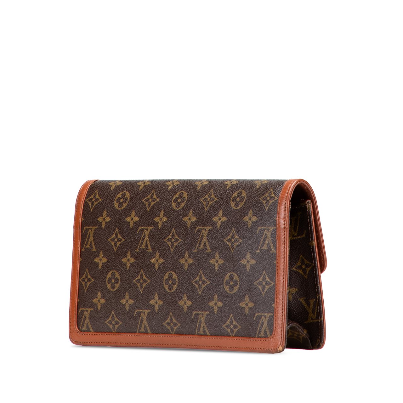 Louis Vuitton Monogram Pochette Dame GM Bruin