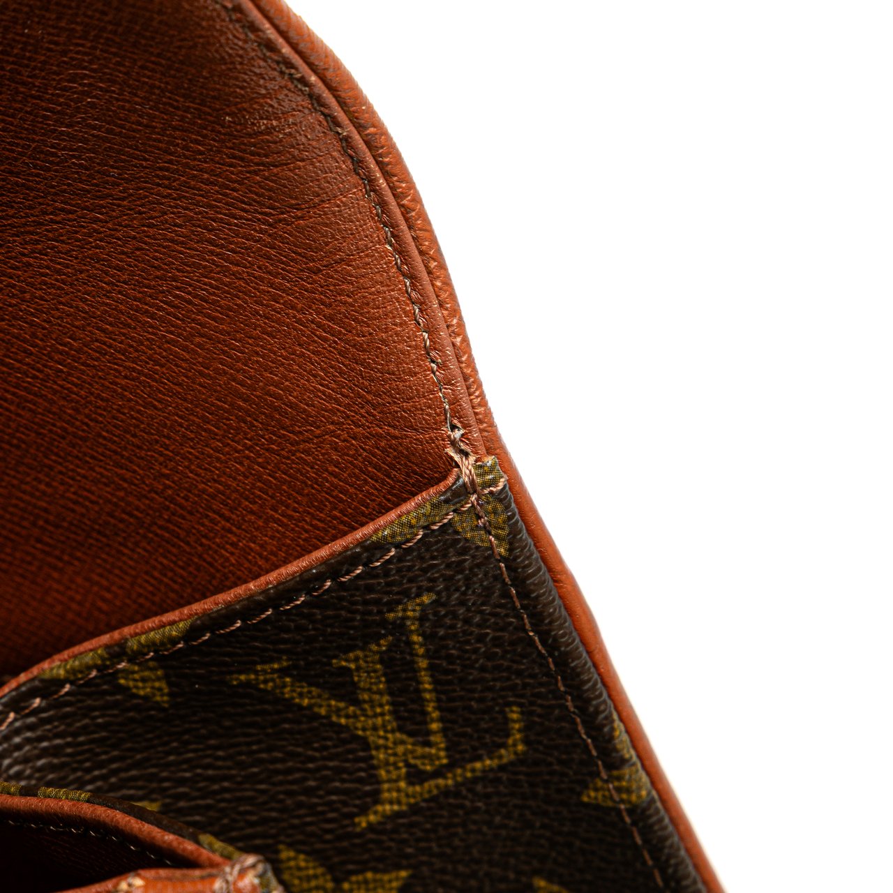 Louis Vuitton Monogram Pochette Dame GM Bruin