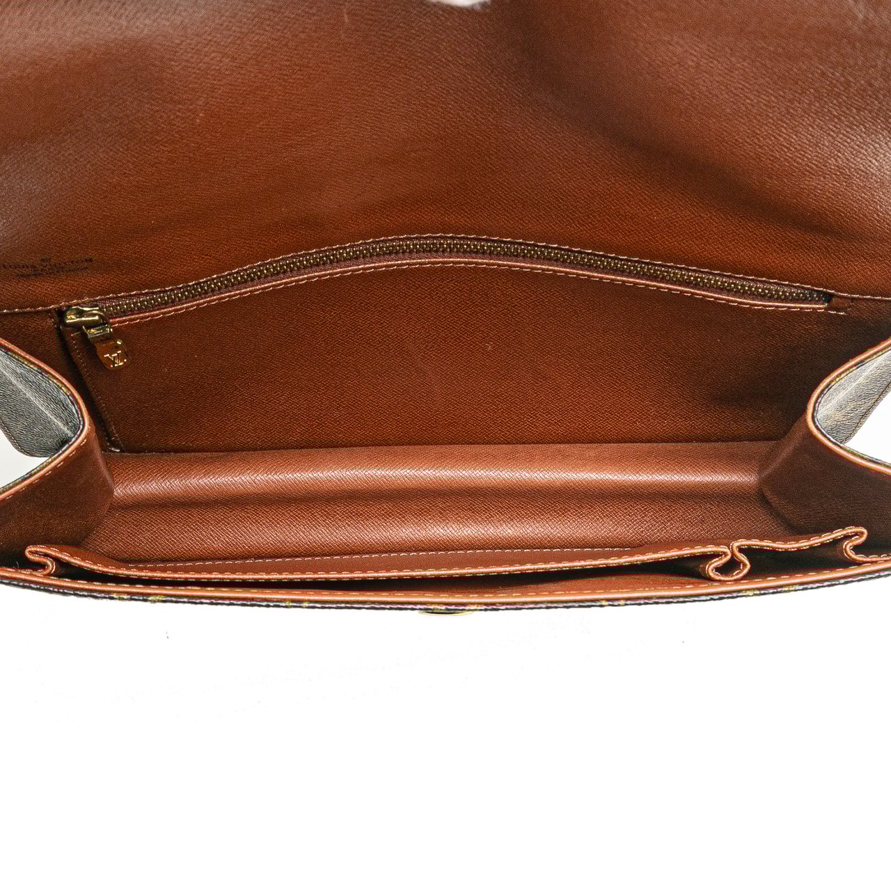 Louis Vuitton Monogram Pochette Dame GM Bruin