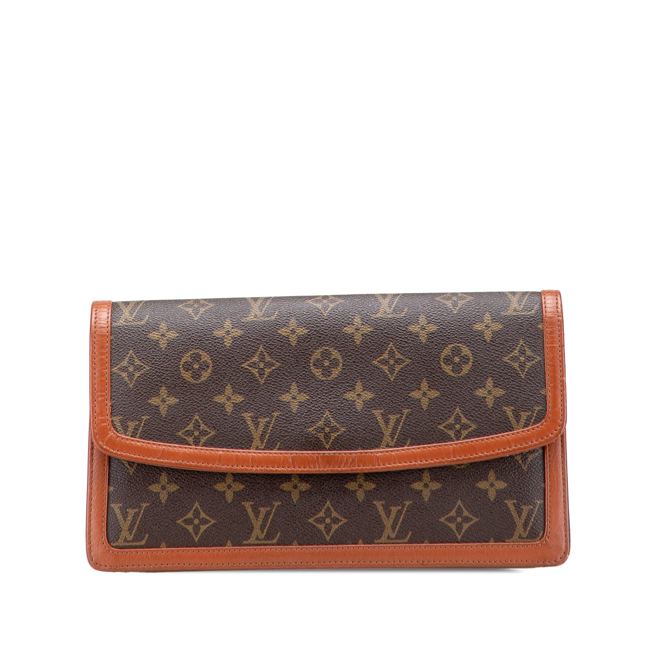 Louis Vuitton Monogram Pochette Dame GM Bruin