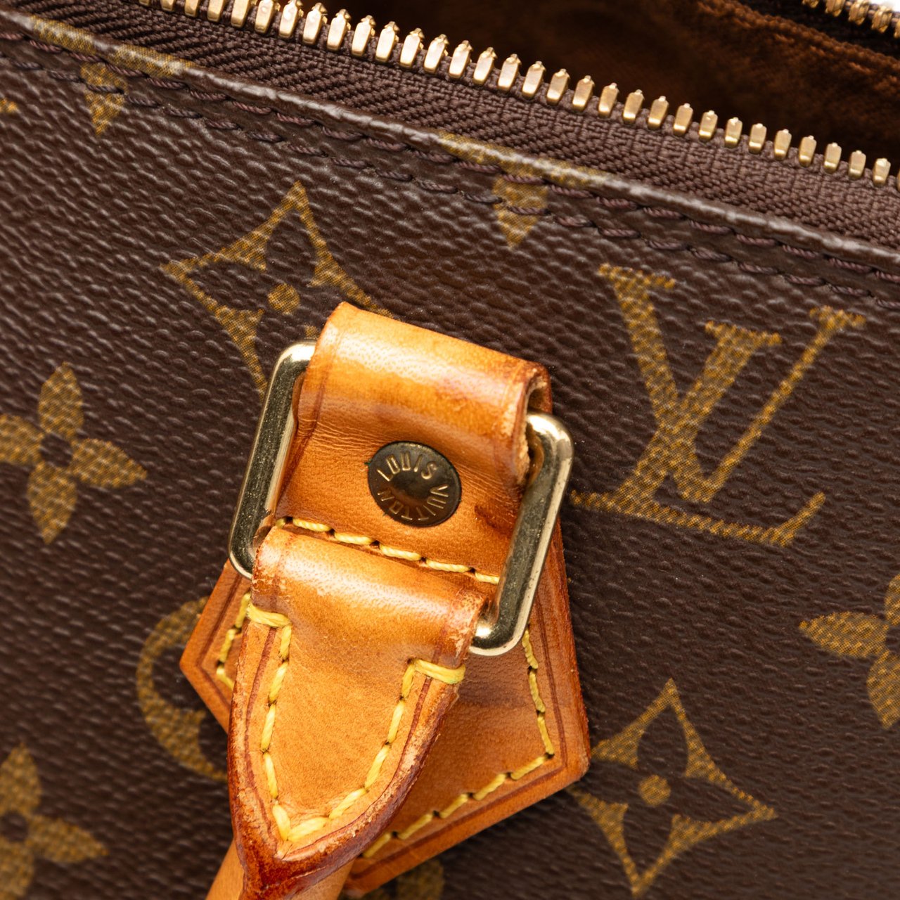 Louis Vuitton Monogram Alma PM Bruin