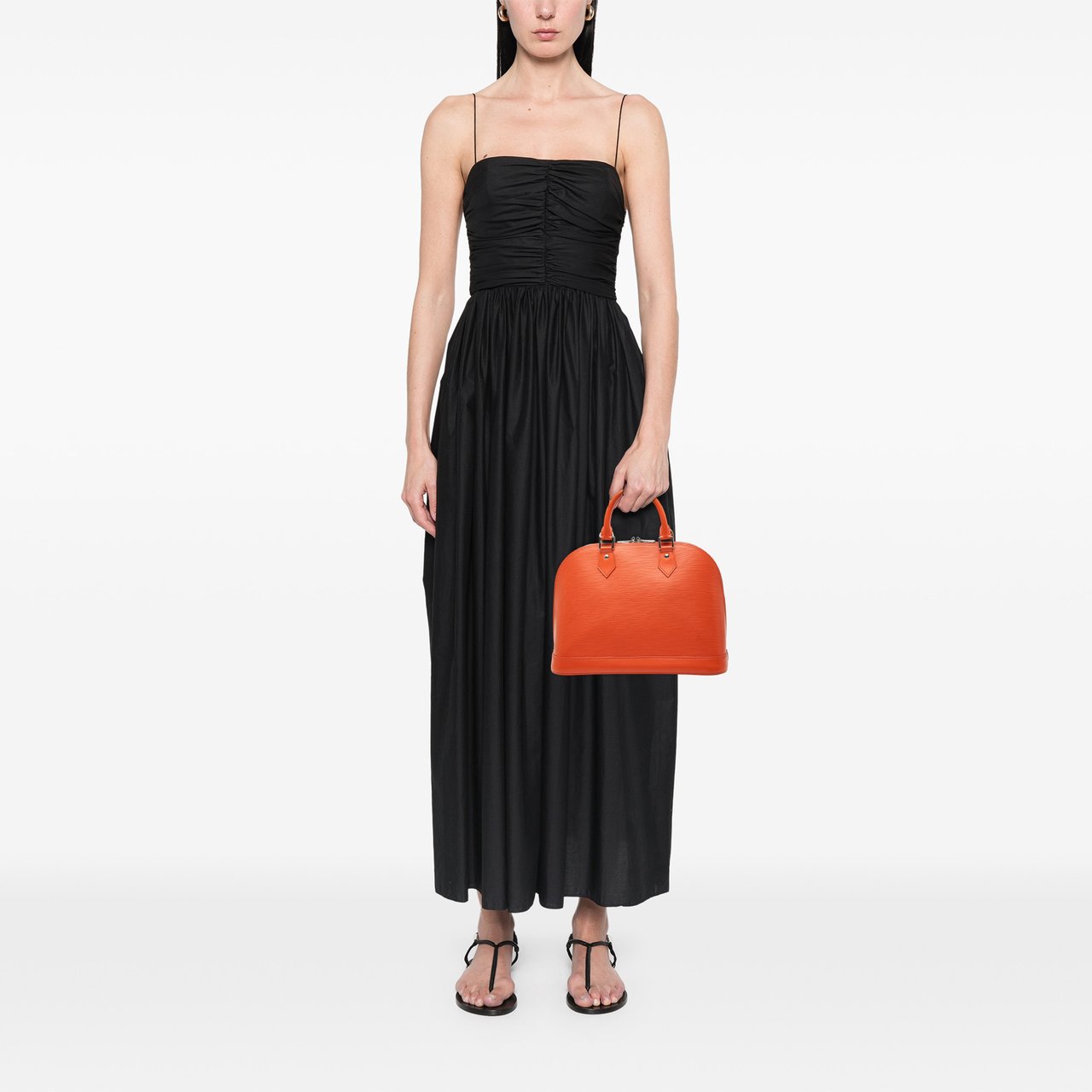 Louis Vuitton Epi Alma PM Oranje