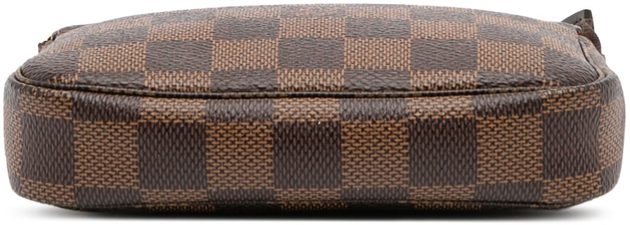 Louis Vuitton Damier Ebene Mini Pochette Accessoires Bruin