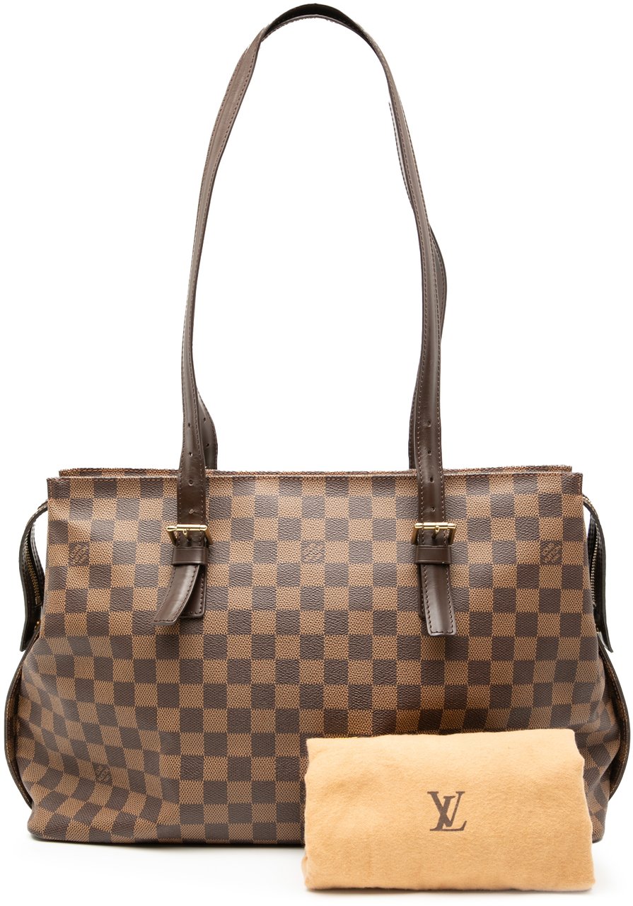 Louis Vuitton Damier Ebene Chelsea Bruin