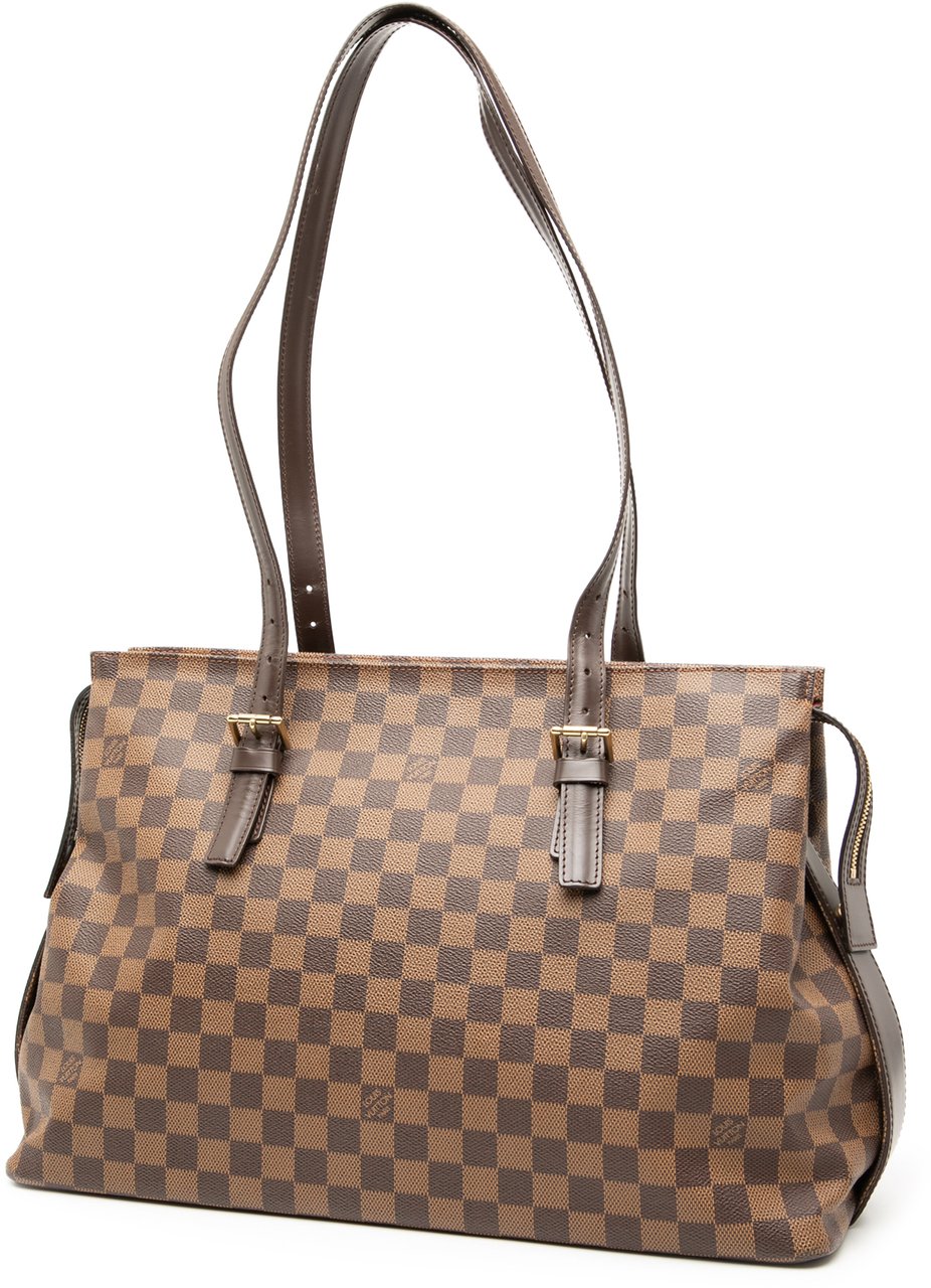Louis Vuitton Damier Ebene Chelsea Bruin
