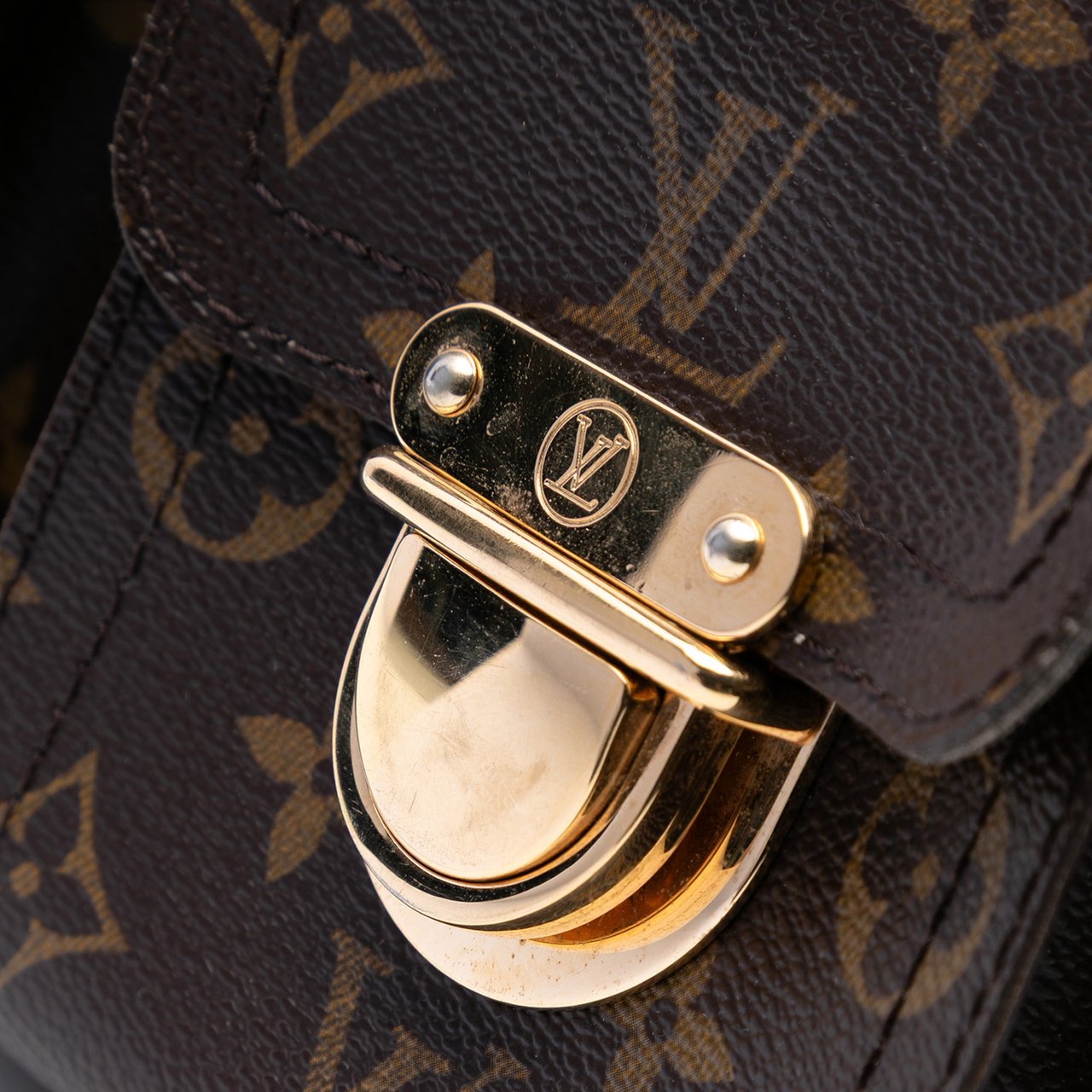 Louis Vuitton Monogram Manhattan PM Bruin