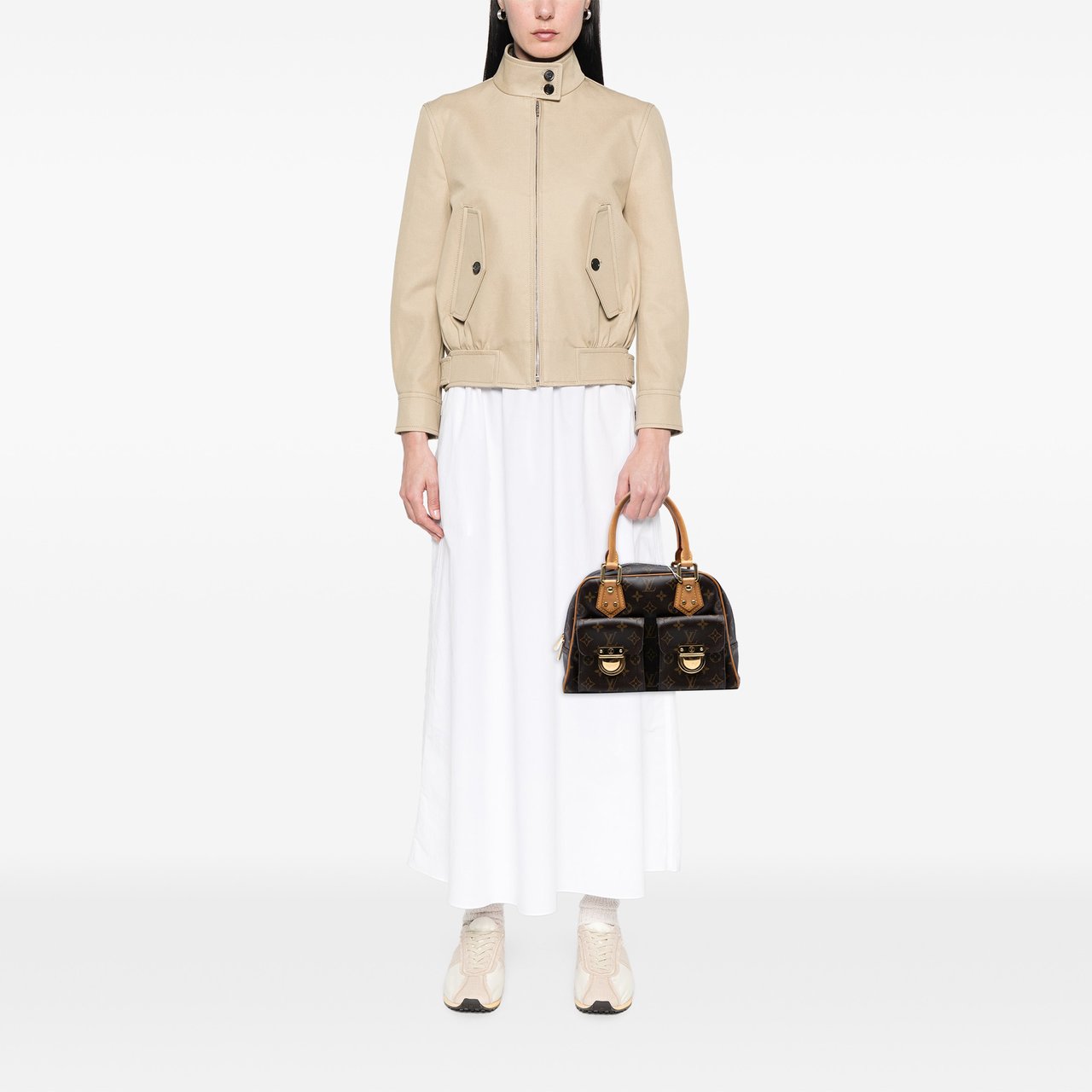 Louis Vuitton Monogram Manhattan PM Bruin