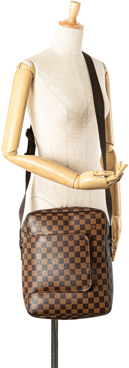 Louis Vuitton Damier Ebene Olav MM Bruin