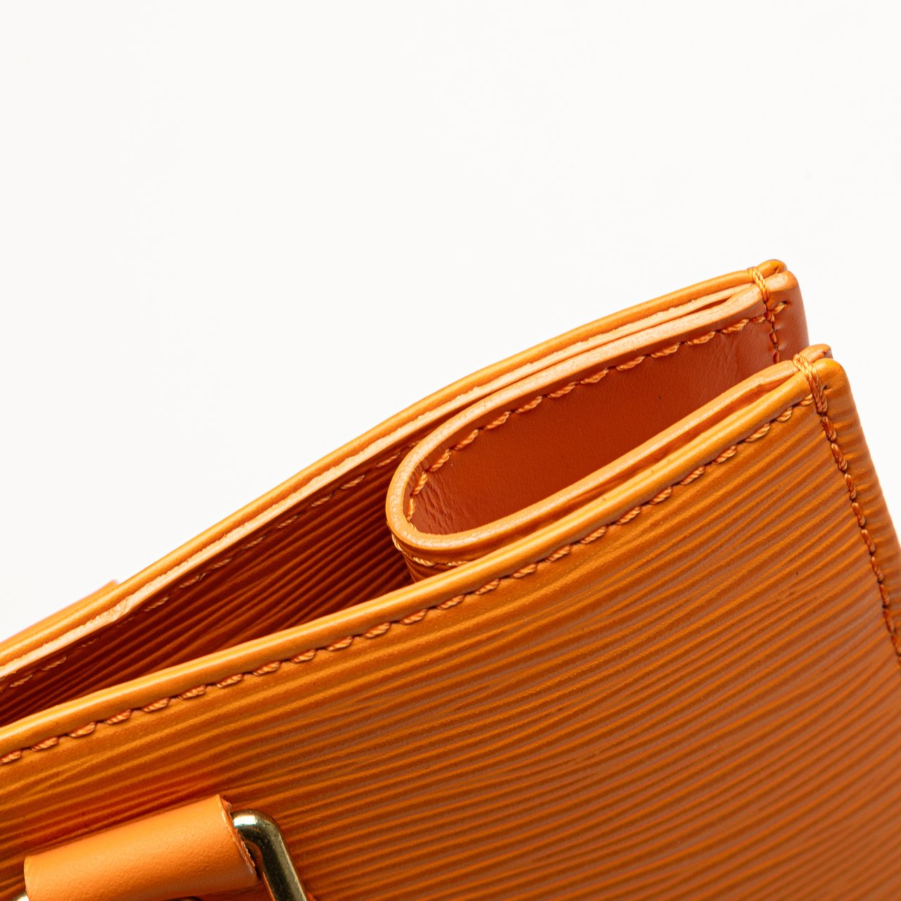 Louis Vuitton Epi Sac Plat PM Oranje