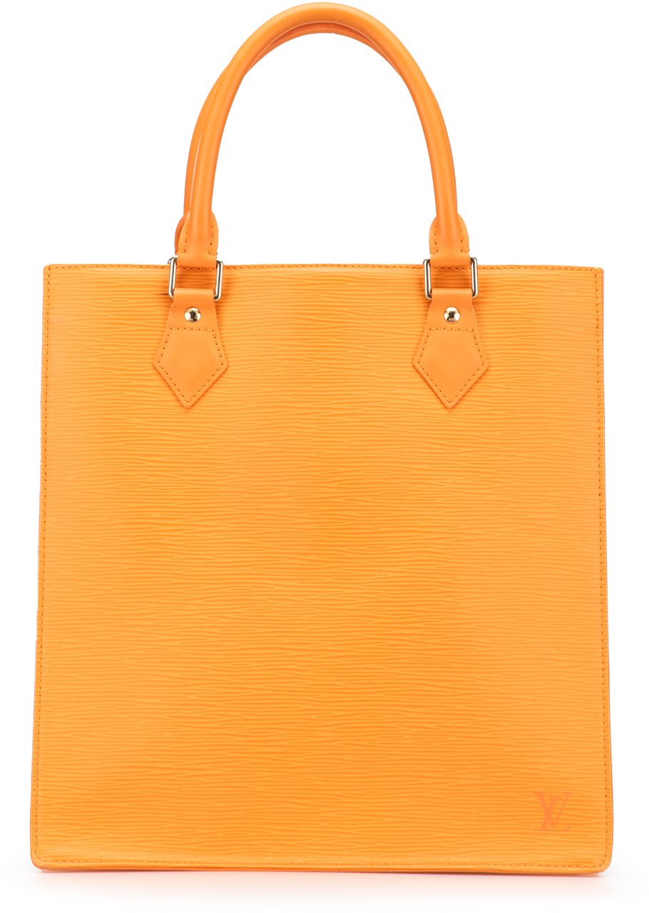 Louis Vuitton Epi Sac Plat PM Oranje