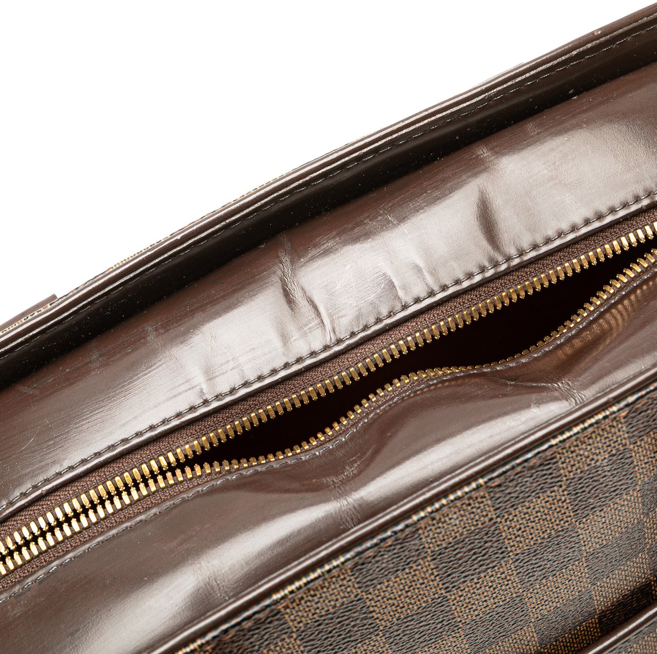 Louis Vuitton Damier Ebene Sarria Horizontal Bruin