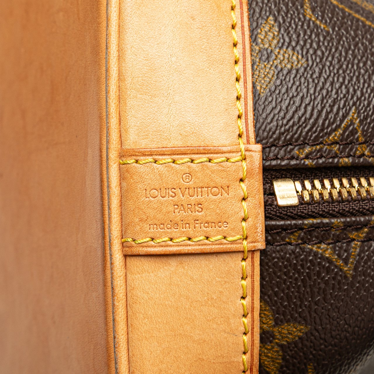 Louis Vuitton Monogram Alma PM Bruin