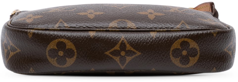 Louis Vuitton Monogram Mini Pochette Accessoires Bruin