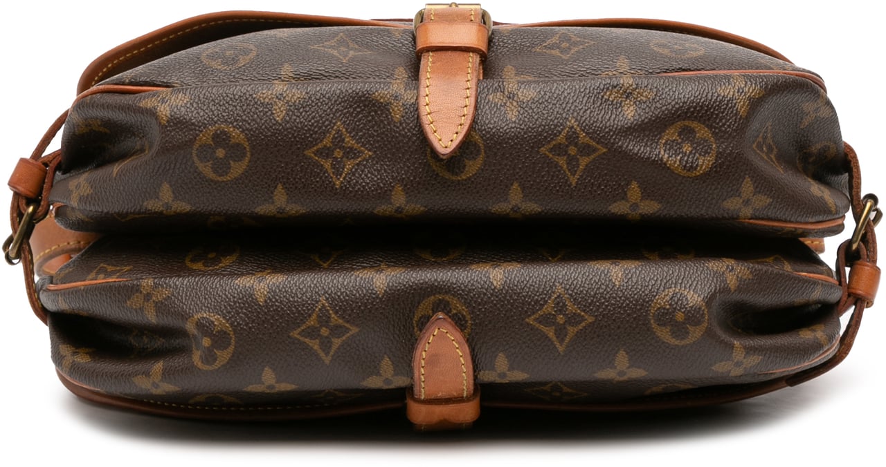 Louis Vuitton Monogram Saumur 30 Bruin