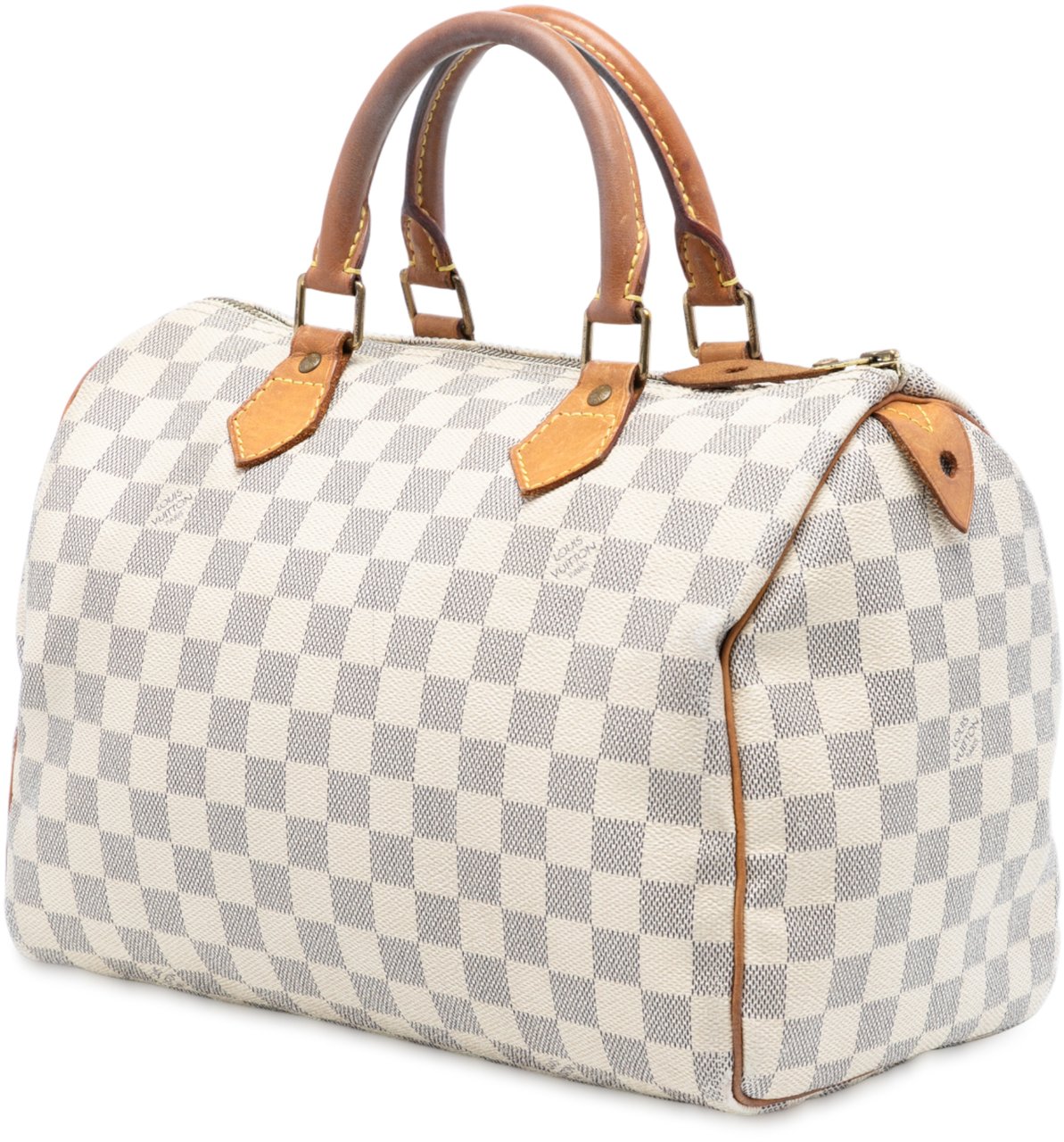 Louis Vuitton Damier Azur Speedy 30 Wit