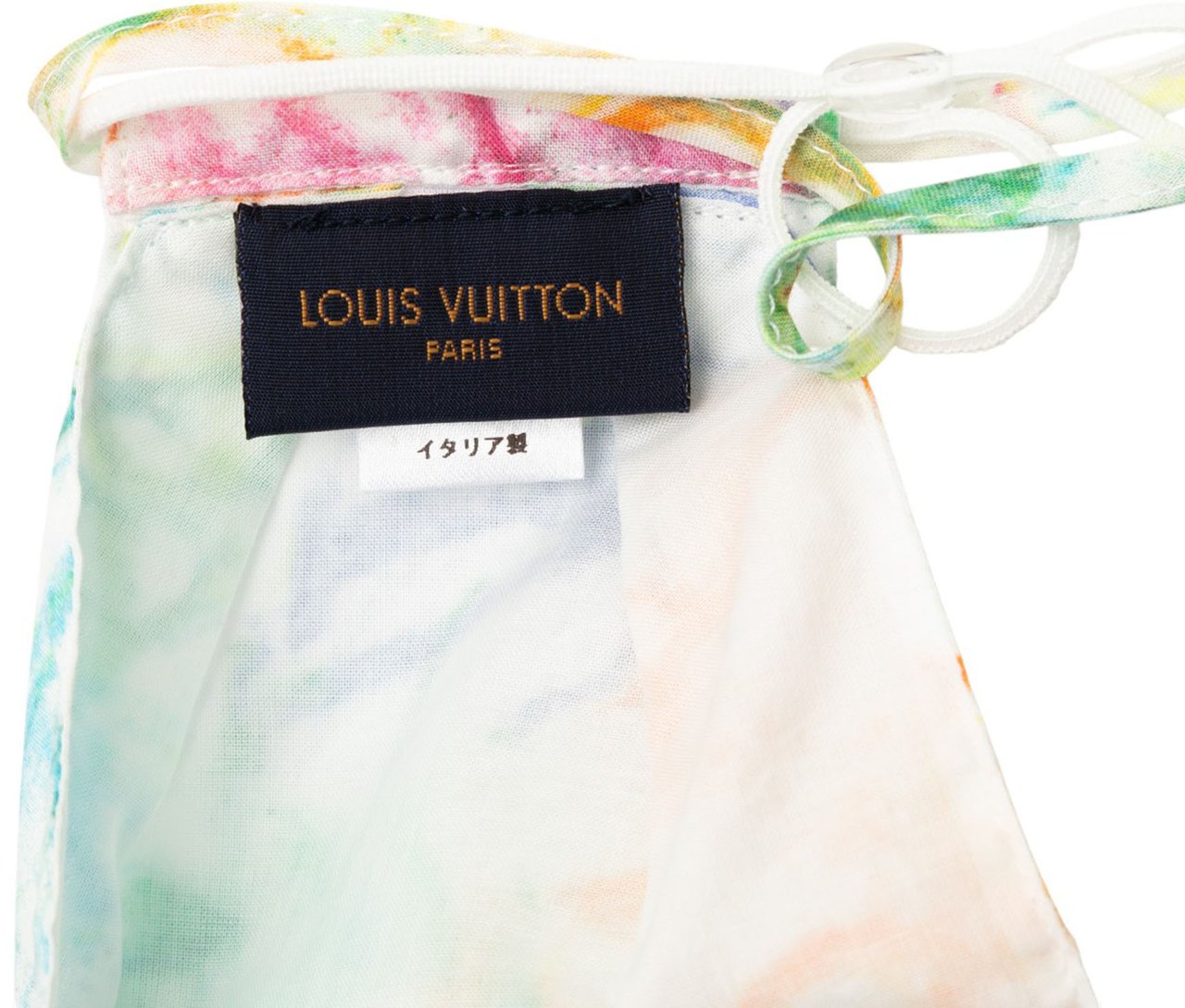 Louis Vuitton Virgil Abloh Monogram Watercolor Bandana and Mask Set Wit