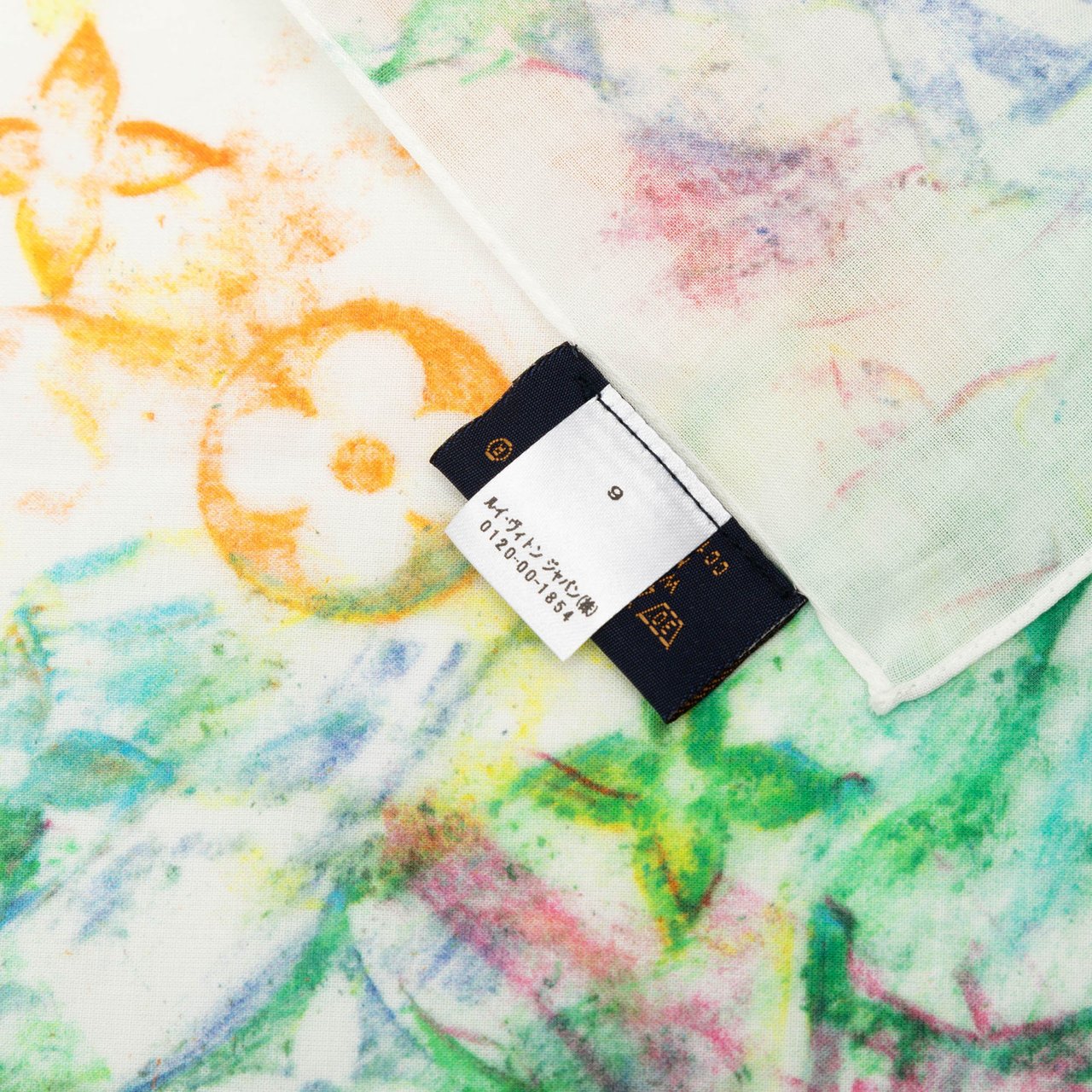 Louis Vuitton Virgil Abloh Monogram Watercolor Bandana and Mask Set Wit