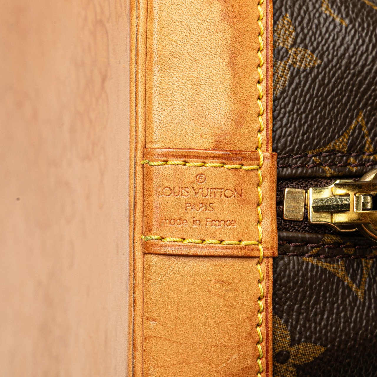 Louis Vuitton Monogram Alma PM Bruin