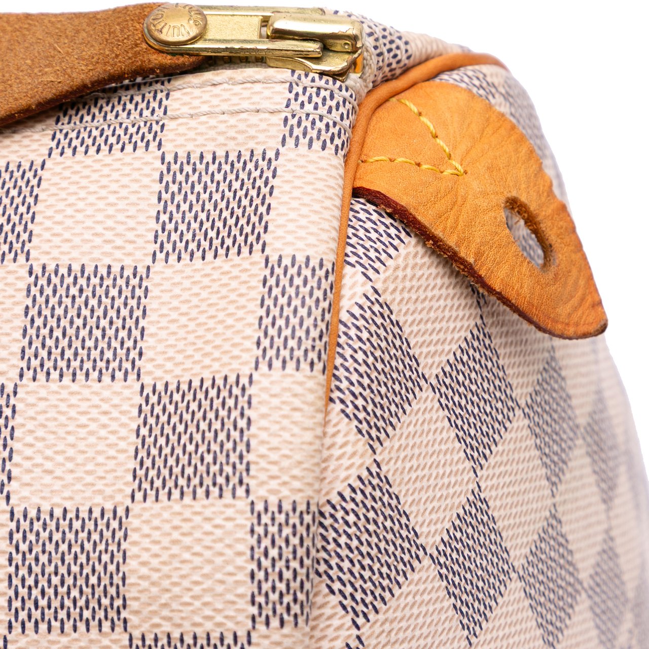 Louis Vuitton Damier Azur Speedy 30 Wit