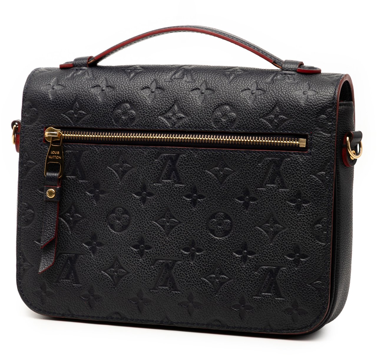 Louis Vuitton Monogram Empreinte Pochette Metis Blauw