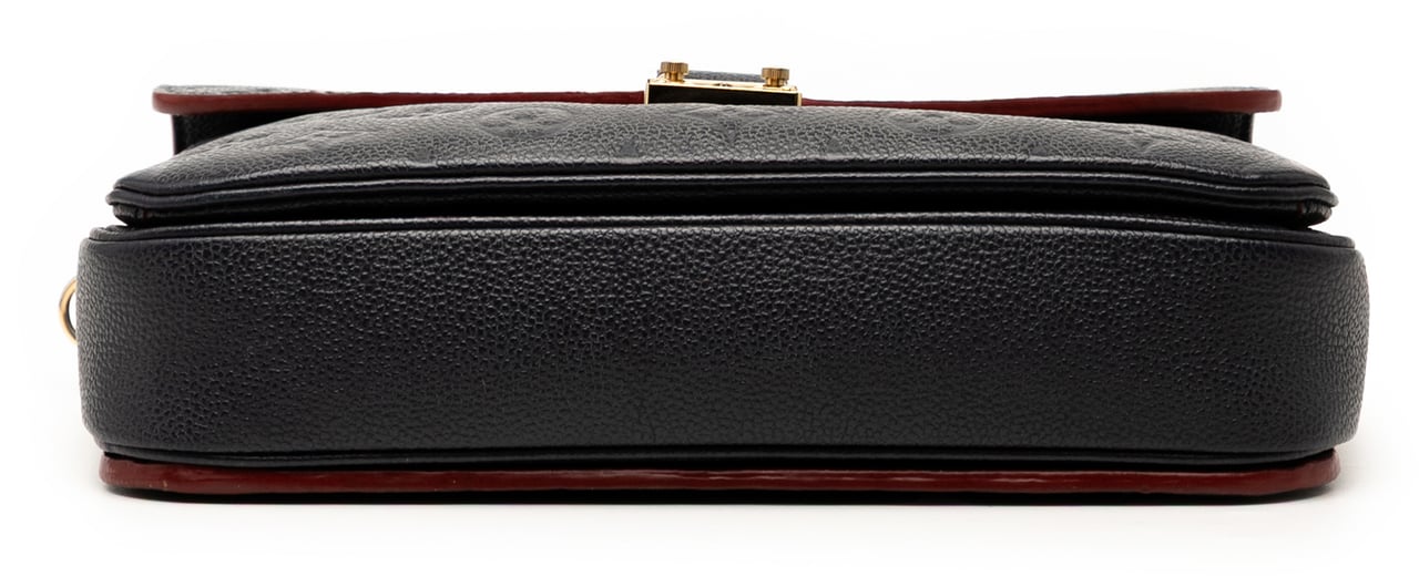 Louis Vuitton Monogram Empreinte Pochette Metis Blauw