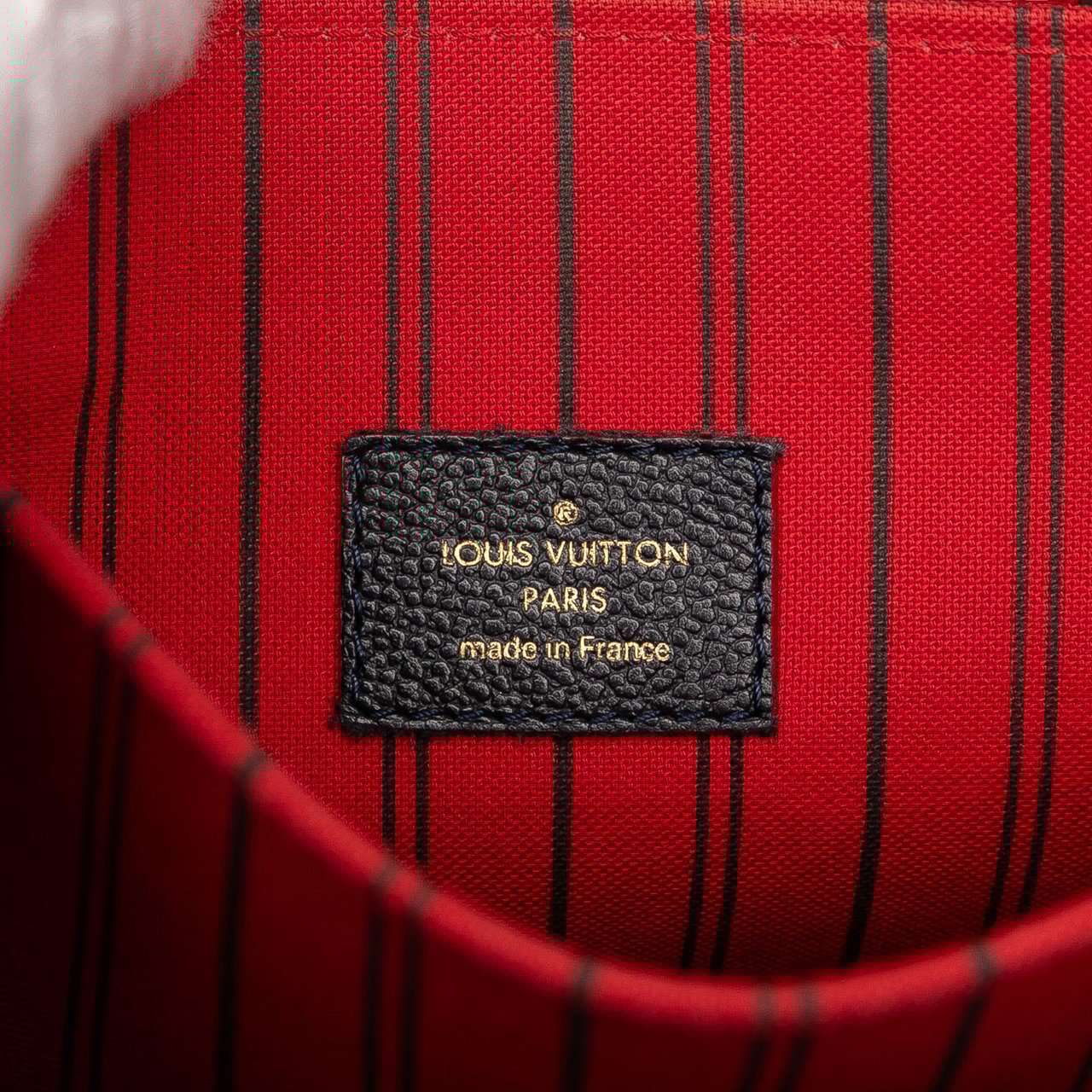 Louis Vuitton Monogram Empreinte Pochette Metis Blauw