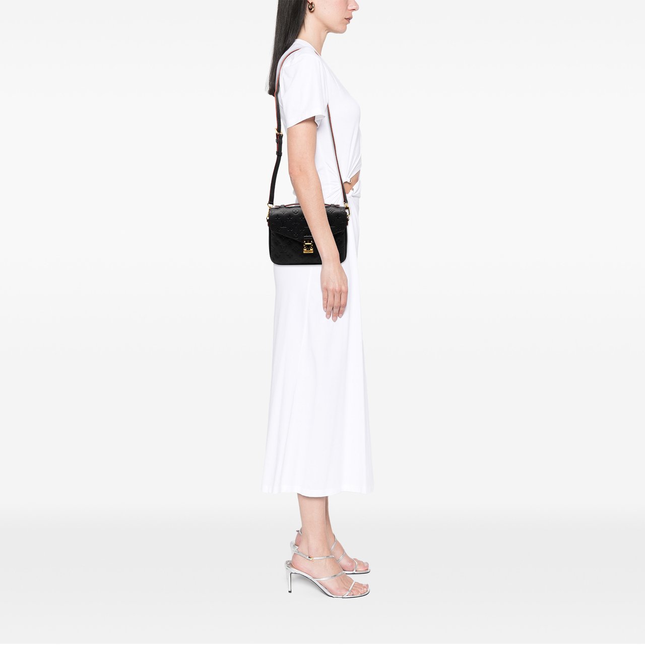 Louis Vuitton Monogram Empreinte Pochette Metis Blauw