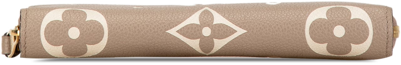 Louis Vuitton Monogram Giant Empreinte Zippy Wallet Bruin