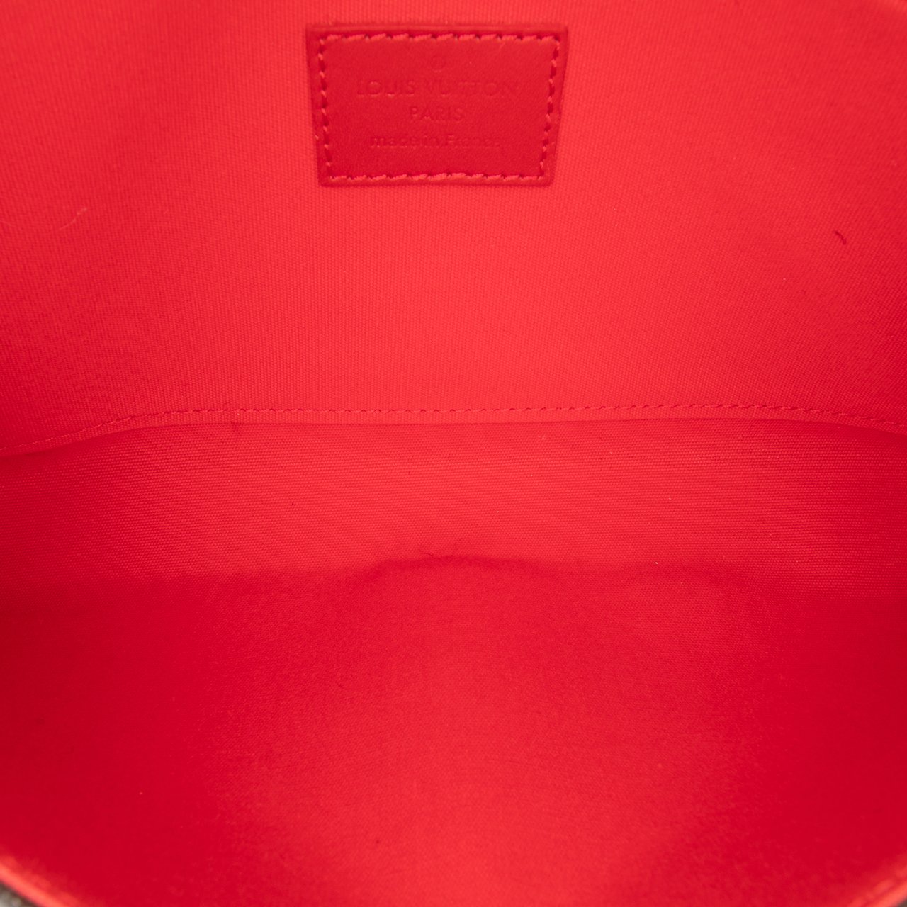 Louis Vuitton Monogram Vernis Pochette Felicie Rood