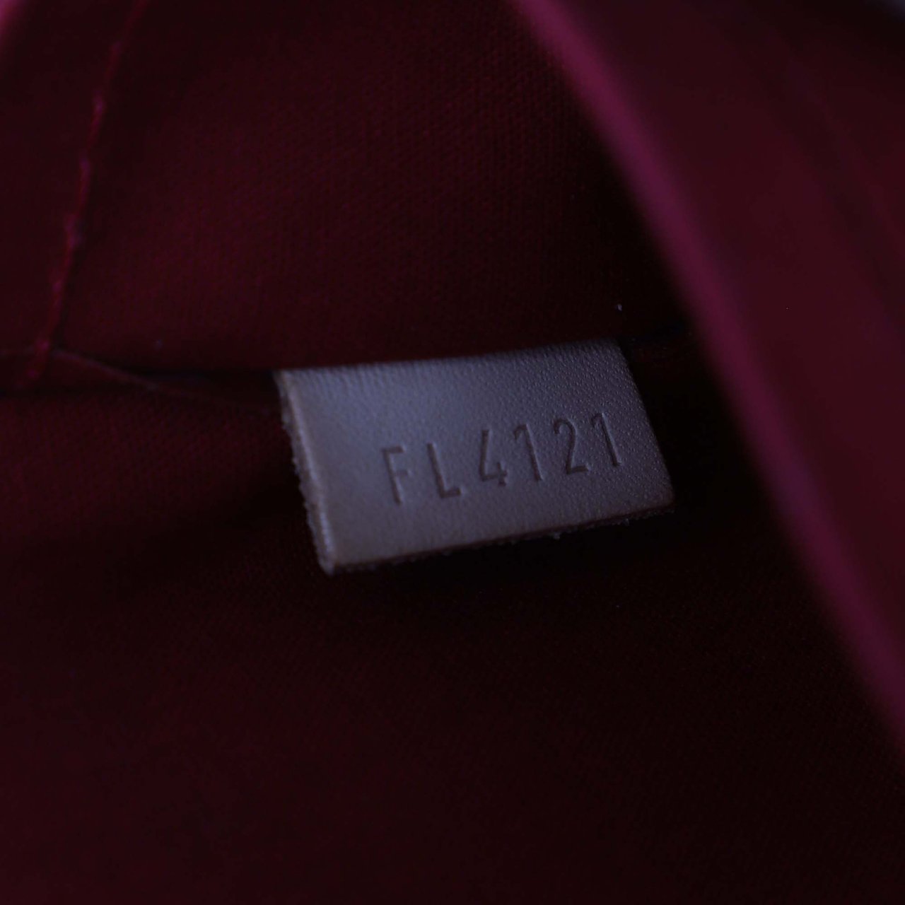 Louis Vuitton Monogram Vernis Bellflower PM Rood