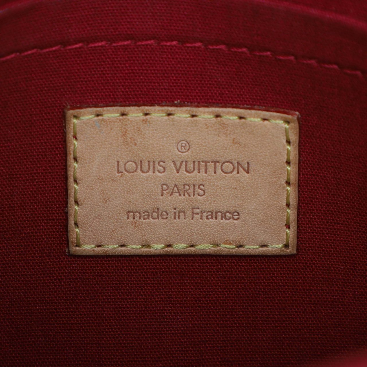 Louis Vuitton Monogram Vernis Bellflower PM Rood