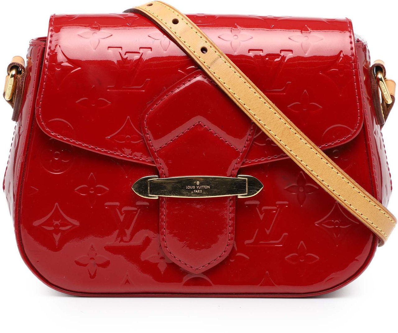 Louis Vuitton Monogram Vernis Bellflower PM Rood