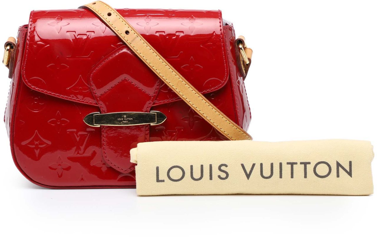 Louis Vuitton Monogram Vernis Bellflower PM Rood