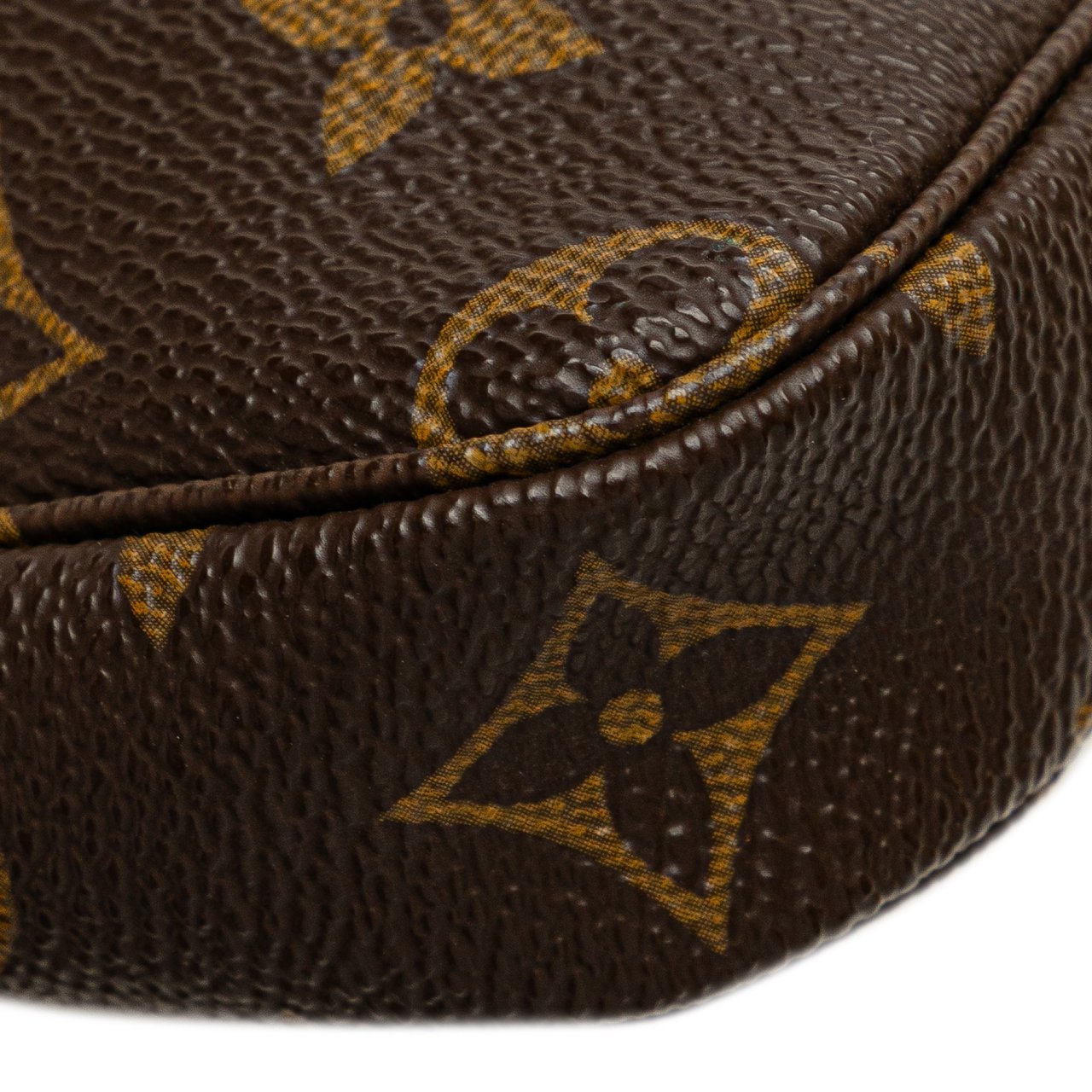 Louis Vuitton Monogram Mini Pochette Accessoires Bruin