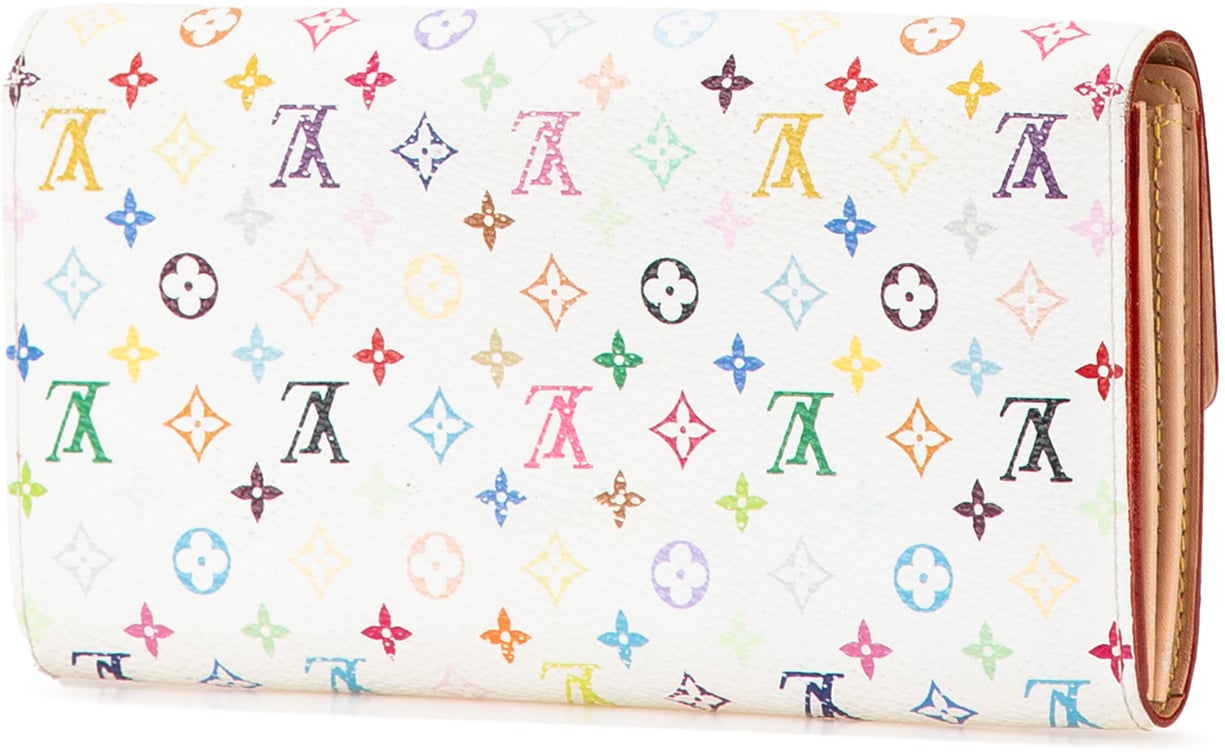 Louis Vuitton Monogram Multicolore Sarah Long Wallet Wit