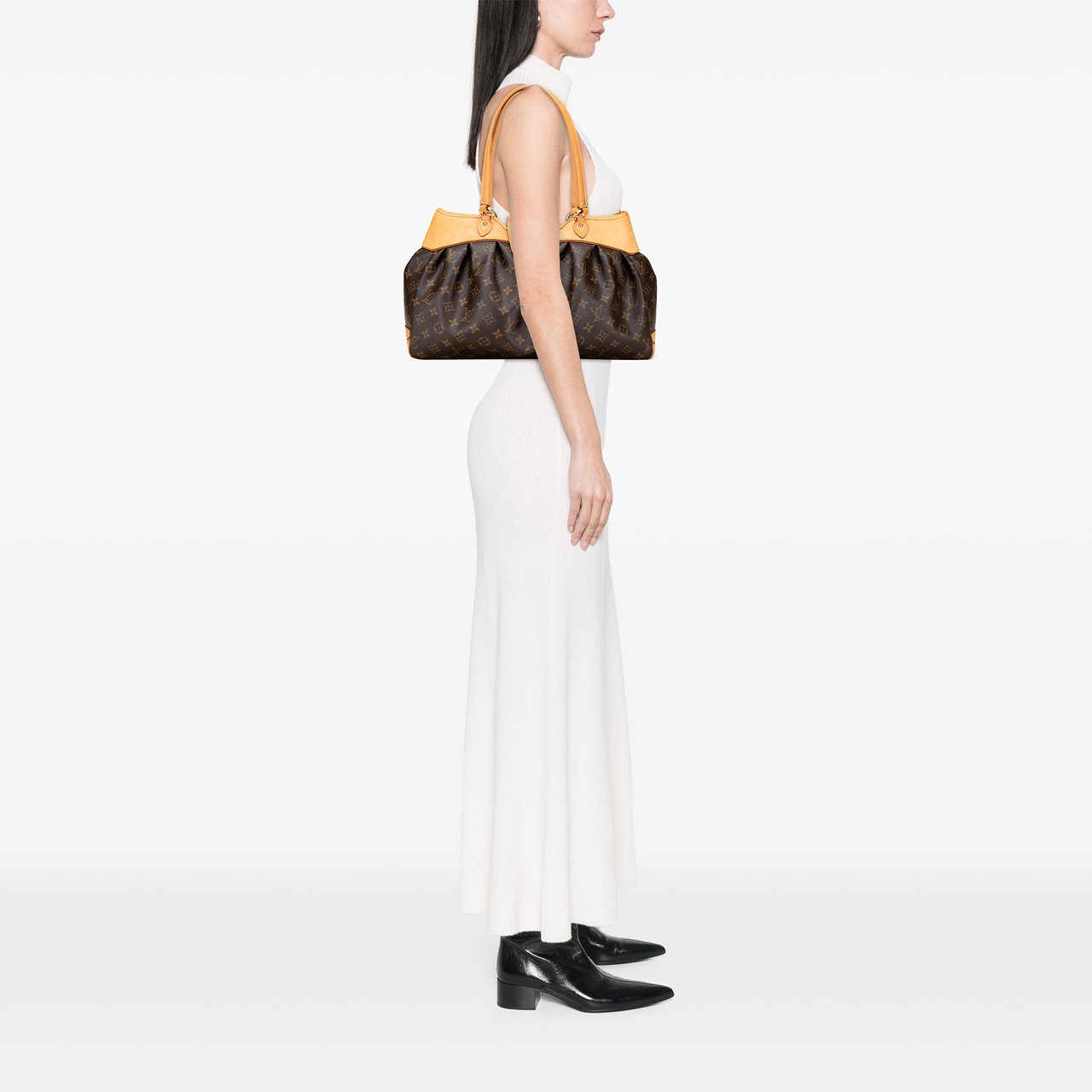 Louis Vuitton Monogram Boetie MM Bruin