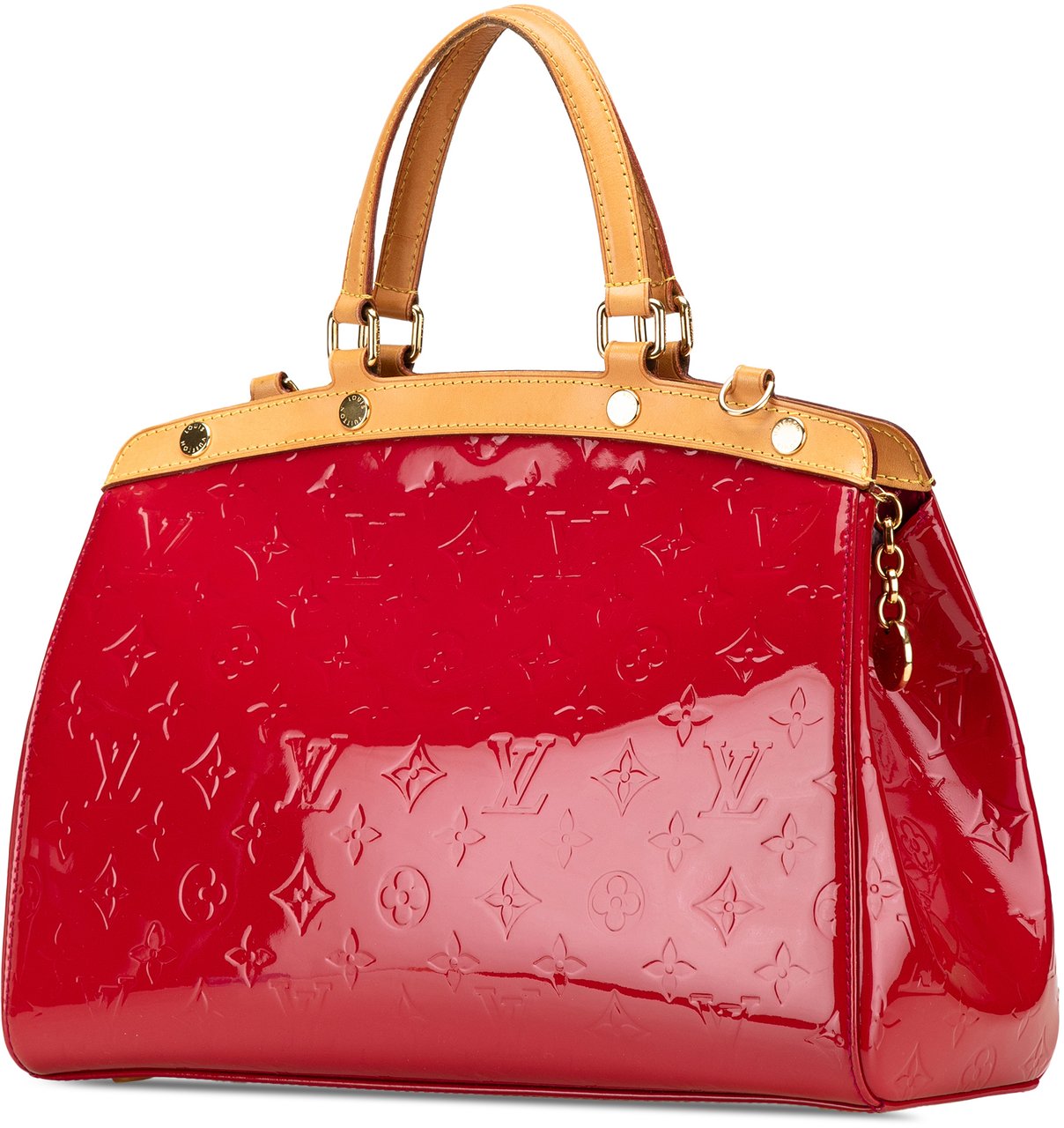 Louis Vuitton Monogram Vernis Brea MM Rood