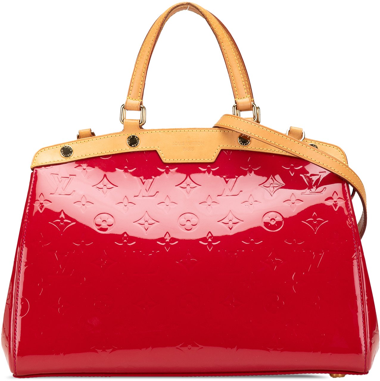 Louis Vuitton Monogram Vernis Brea MM Rood