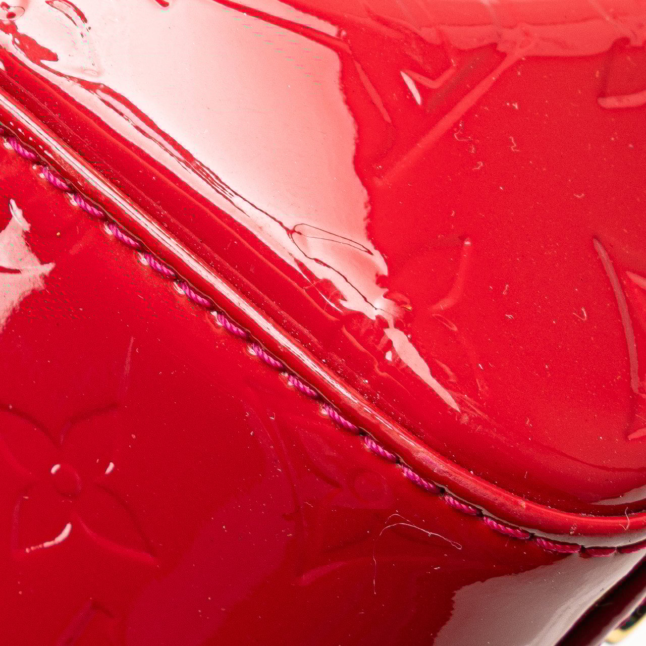 Louis Vuitton Monogram Vernis Brea MM Rood
